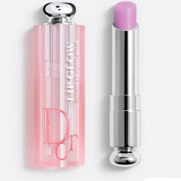 Dior 063 Pink lilac Dior lip glow reviving lip balm limited edition - Picture 2 of 2